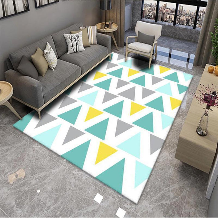 Geometric Pattern Area Rug Stornfield