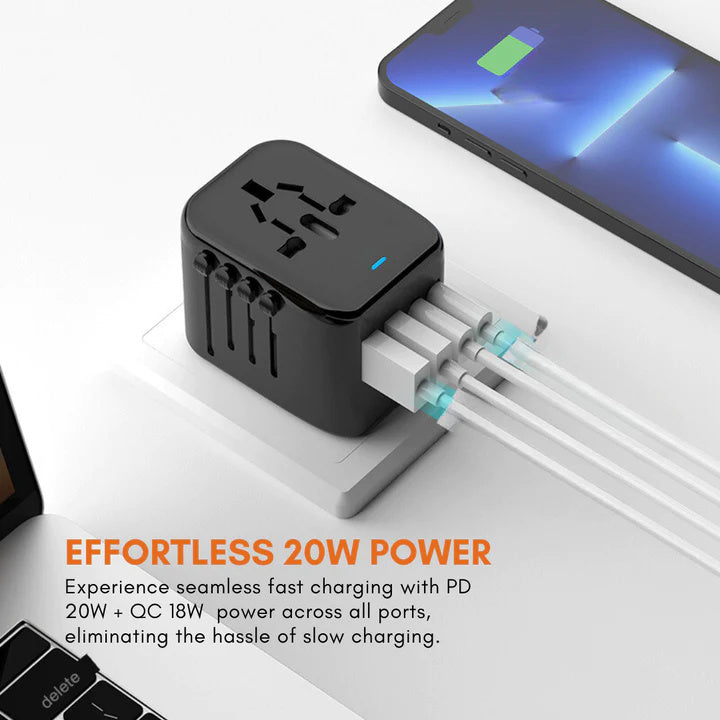 Stornfield | 100V-220V Smart Travel Adapter Voltage Converter