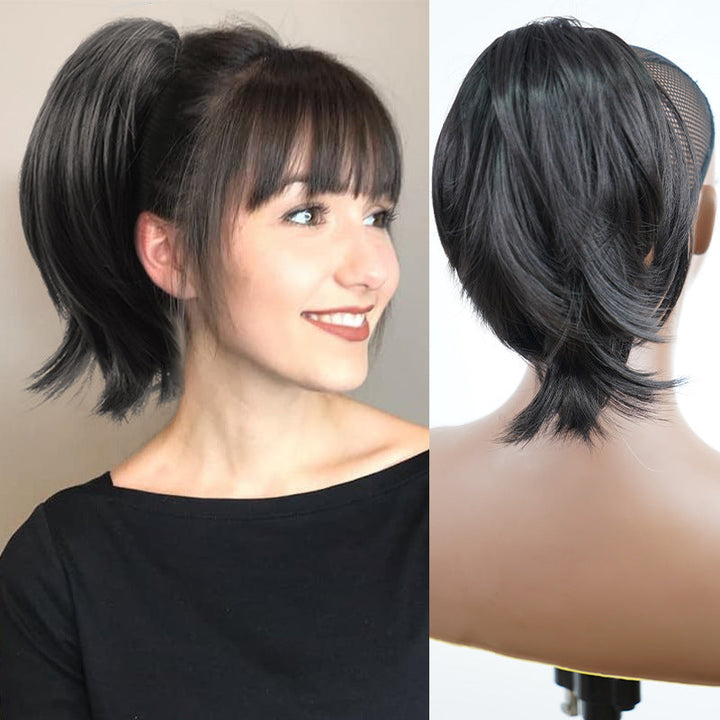 Stornfield | Extension de cheveux en queue de cheval à clip en pince à griffes synthétiques DIY Pièce de coiffure Chignon