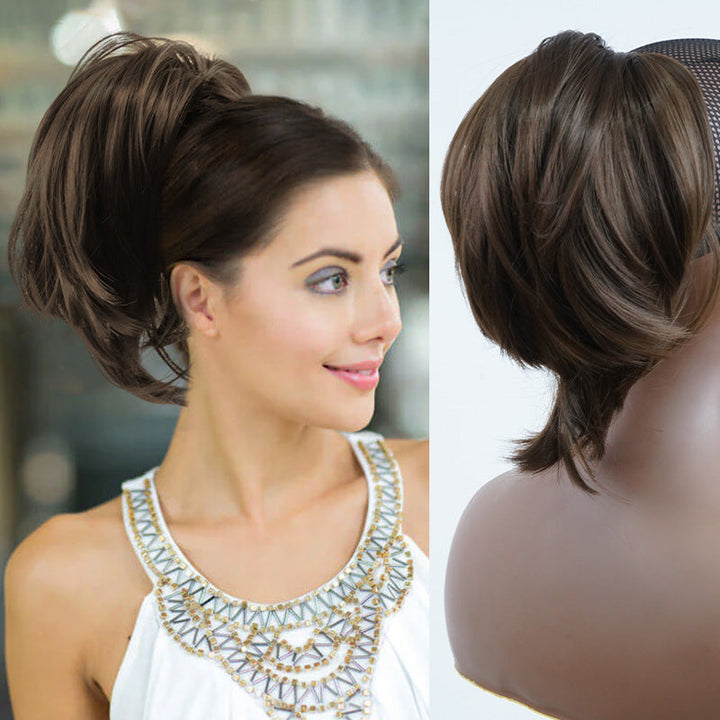 Stornfield | Extension de cheveux en queue de cheval à clip en pince à griffes synthétiques DIY Pièce de coiffure Chignon