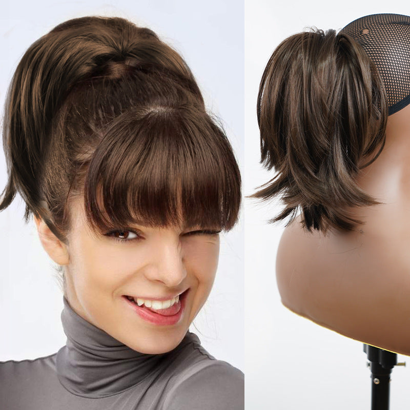 Stornfield | Extension de cheveux en queue de cheval à clip en pince à griffes synthétiques DIY Pièce de coiffure Chignon