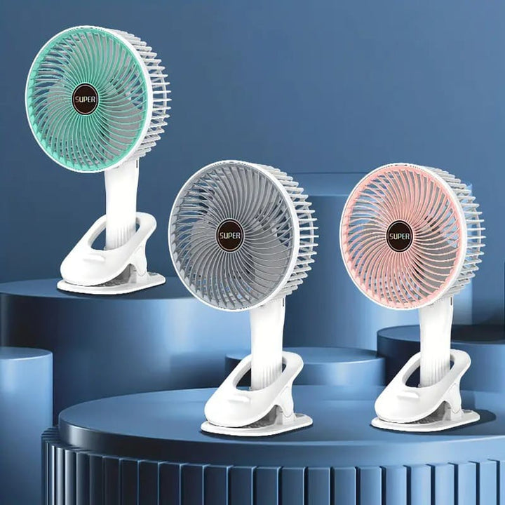 Portable  Rechargeable  Desk Fan | Stornfield