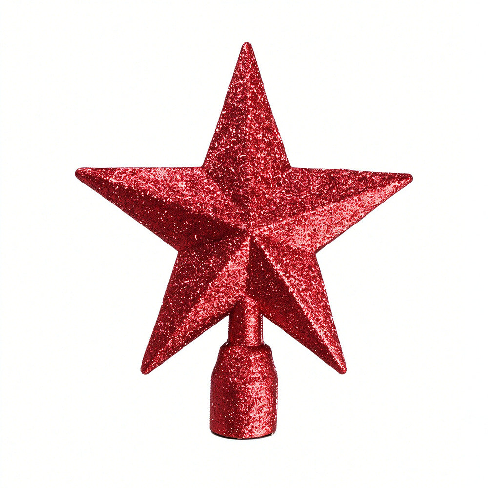 Decorative Christmas tree top star, various sizes