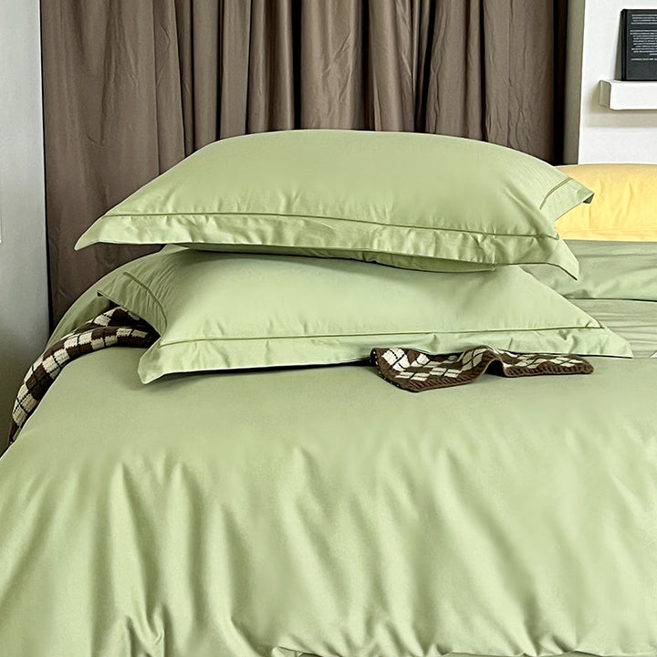 Pillowcase set made of long-staple cotton, 48x74 cm