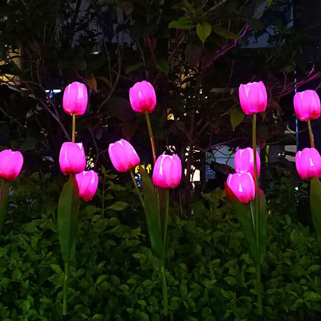 Stornfield | Solar Garden Light Tulip LED Landscape Stake Light Tulip