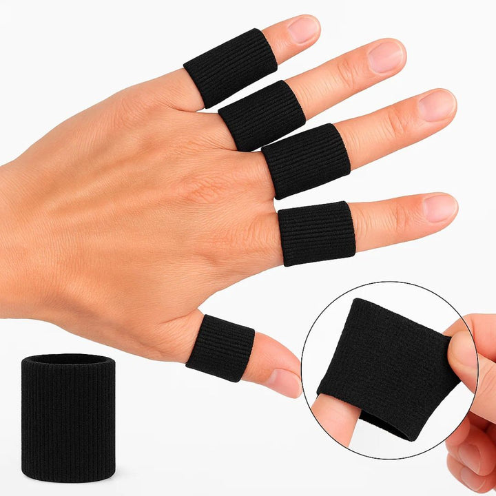 FlexiGuard | Finger Sleeves – Injury Prevention – Breathable, Comfortable Fit - Holds Injuries and Bandages in Place – Sports and Everyday Comfort Stornfield