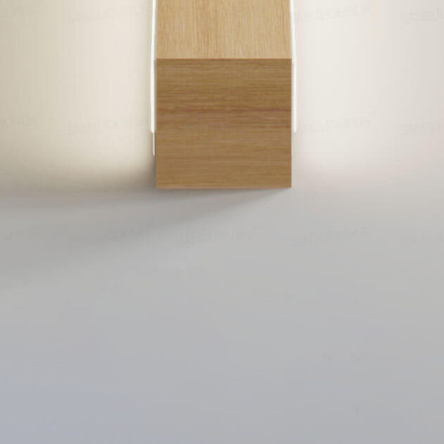 Stornfield | ZenBeam Japanese LED Wall Sconce | Solid Wood Design | Modern Accent Lighting