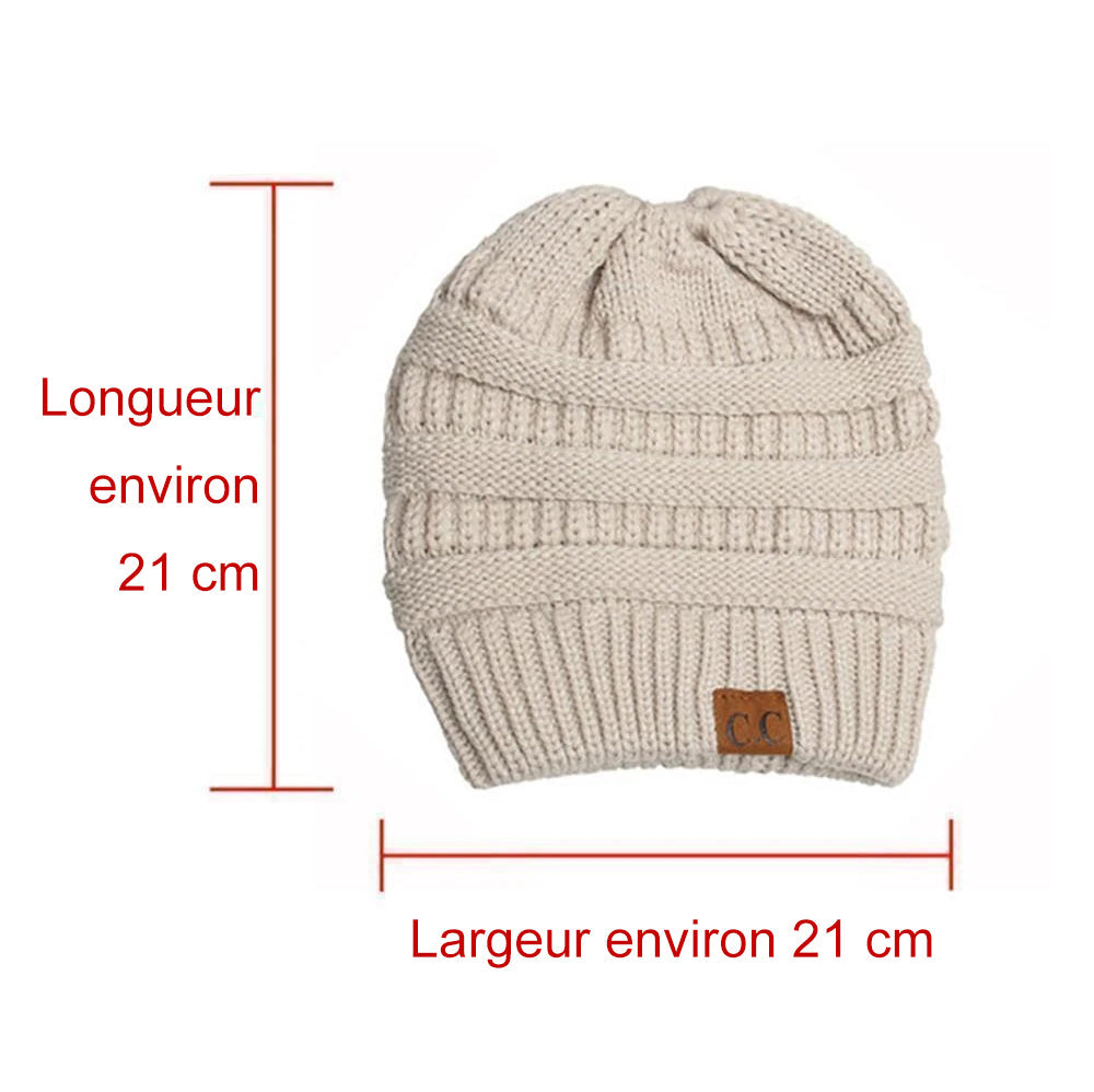 Knit Ponytail Beanie | Stornfield
