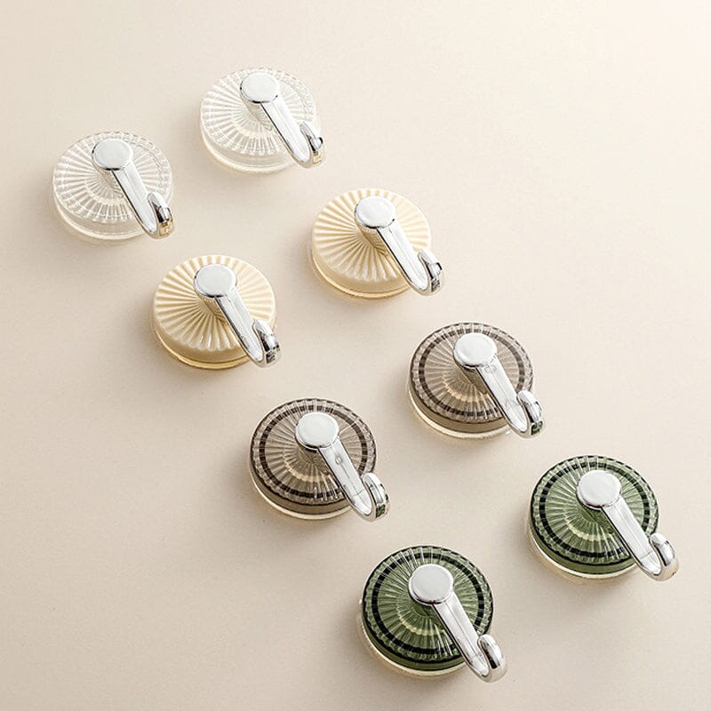 Powerful suction cup hooks no punching | Stornfield