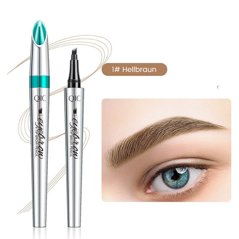 Stornfield | Crayon à sourcils 3D étanche avec 4 pointes fourchues