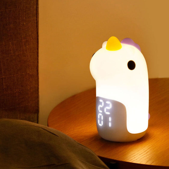 Stornfield | Unilora DreamLight Alarm Clock | Unicorn Design | Timer & LED Night Light | Nursery Decor