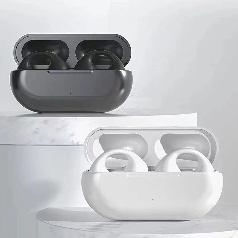 Bone conduction headphones with wireless ear clip | Stornfield