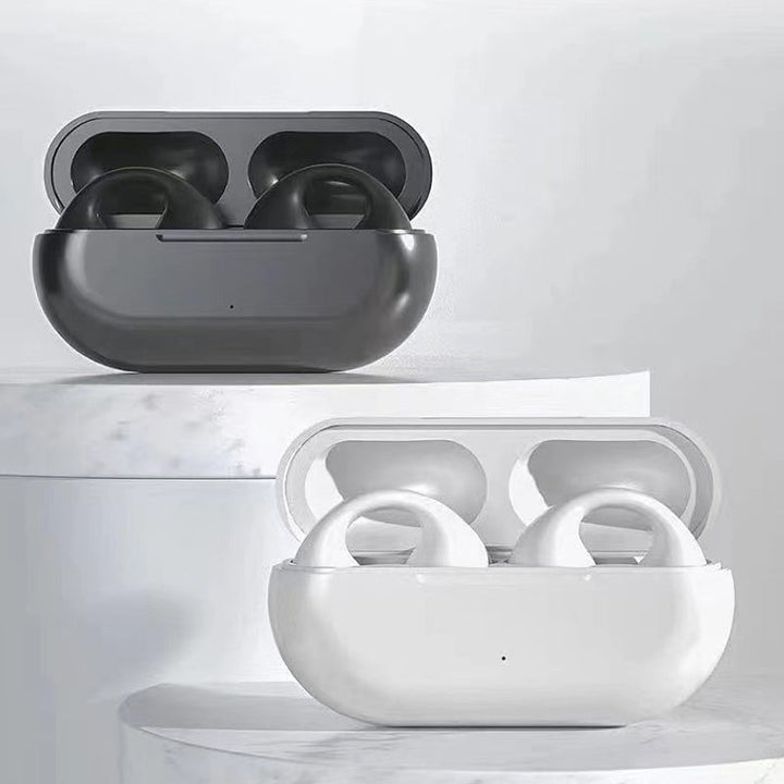 Bone conduction headphones with wireless ear clip | Stornfield