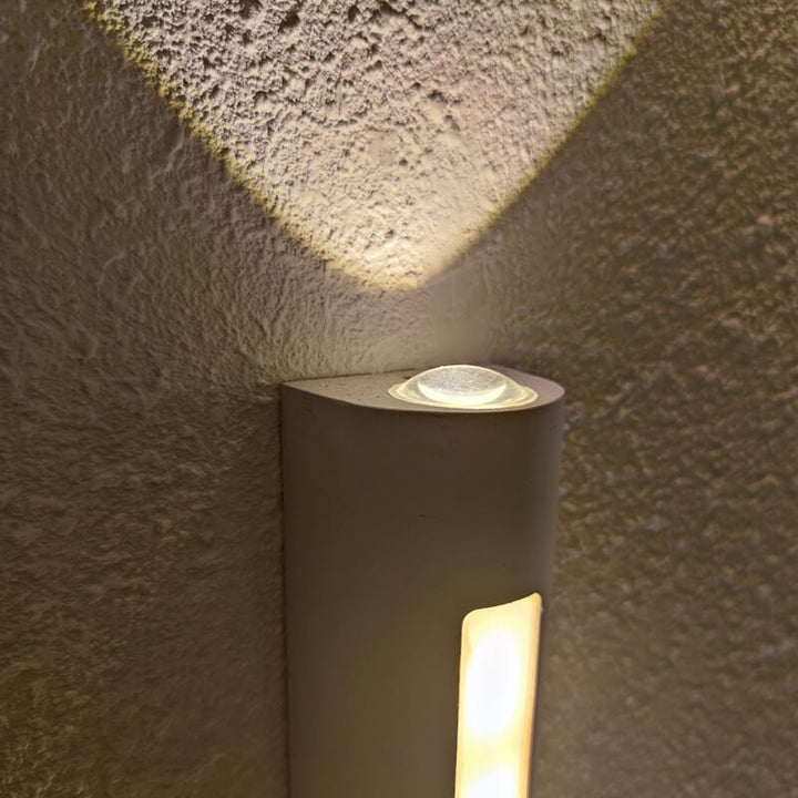 Modern Minimalist Cylindrical Design LED Outdoor Decorative Wall Sconce Lamp | Stornfield