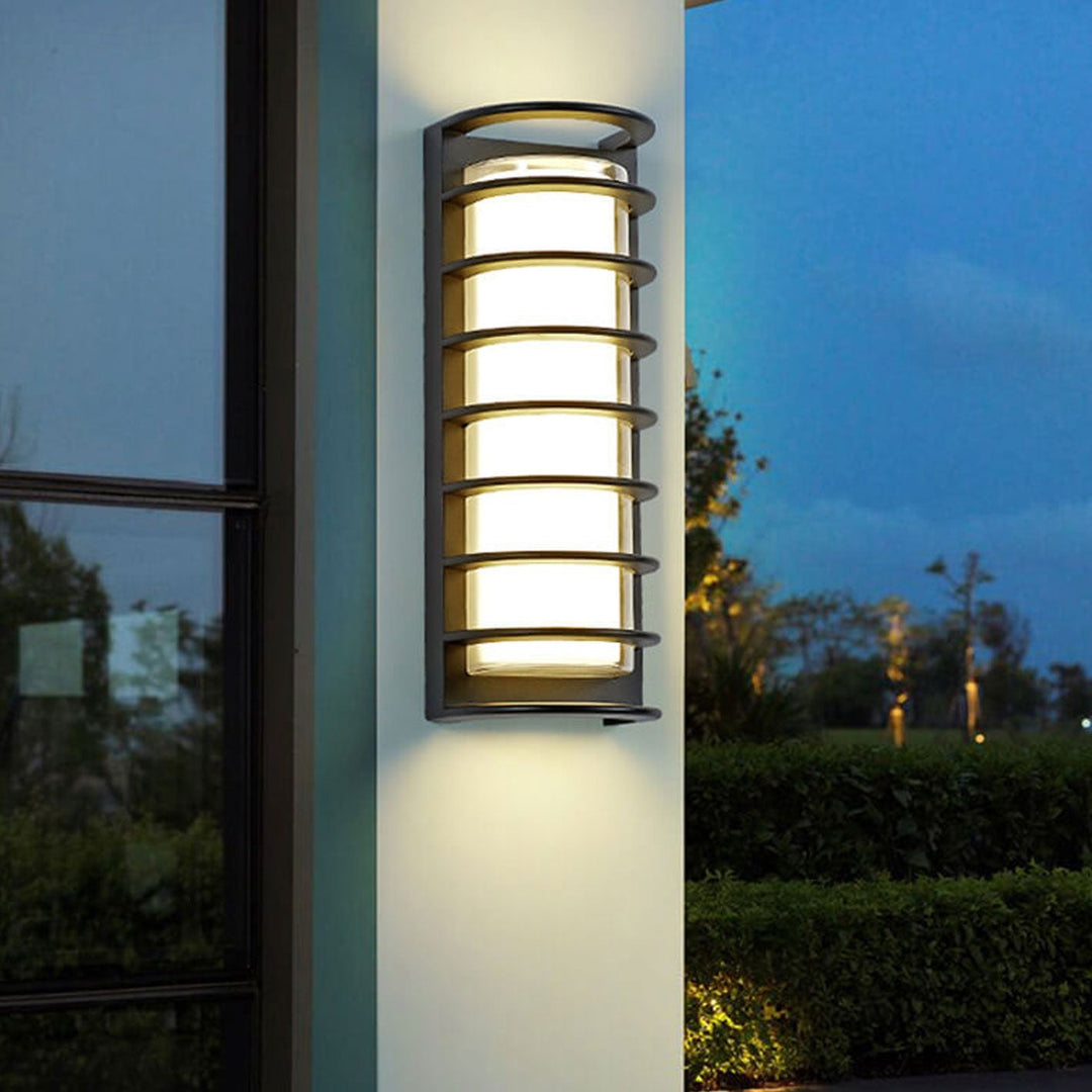Modern Outdoor Column Waterproof LED Garden Wall Sconce Lamp | Stornfield