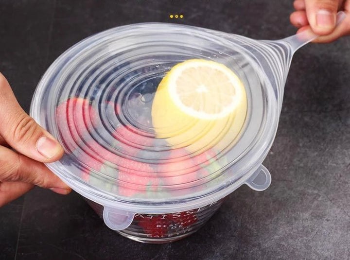 EcoLid - 6 Reusable and Stretchable Silicone Tank Lids | Stornfield