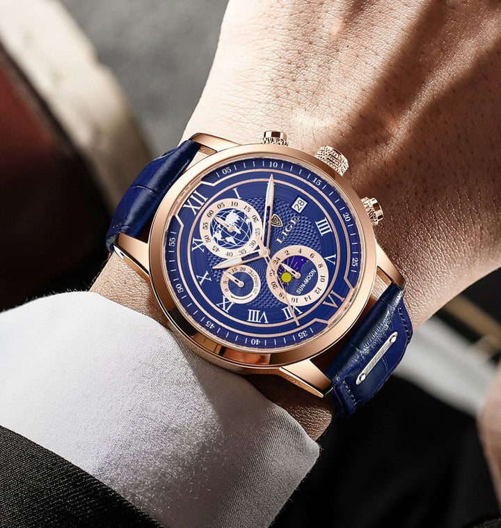 Stornfield | Classic Chronograph Men’s Watch | Stylish & Functional Luxury Wristwatch for Every Occasion