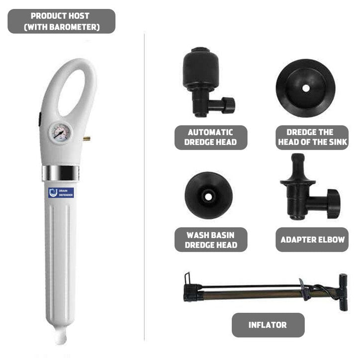 DrainBlast Drain Cleaner with Pneumatic Pressure | Stornfield