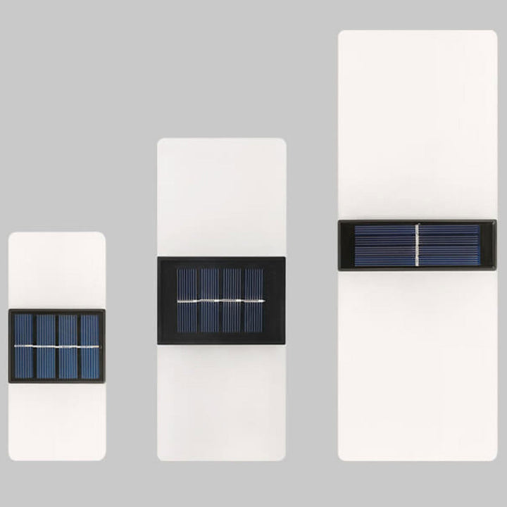 Stornfield | LumaZen Lampe Murale LED Solaire | Résistante aux Intempéries | Éclairage Extérieur Alimenté par Solaire | Décor de Jardin & Patio