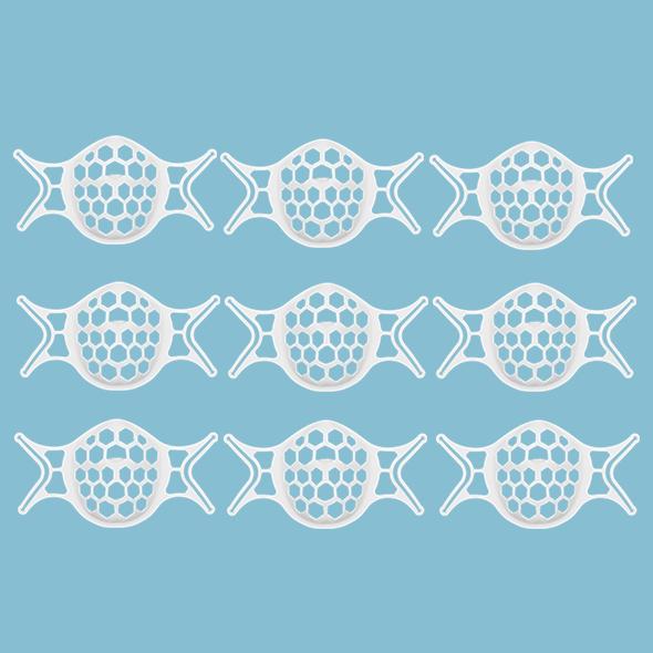 7th Generation 3D Silicone Softer Face Mask Bracket-Prevent Glasses From Fogging | Stornfield