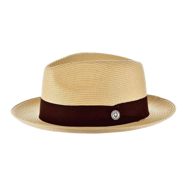 Natural Straw Fedora Hat | Stornfield