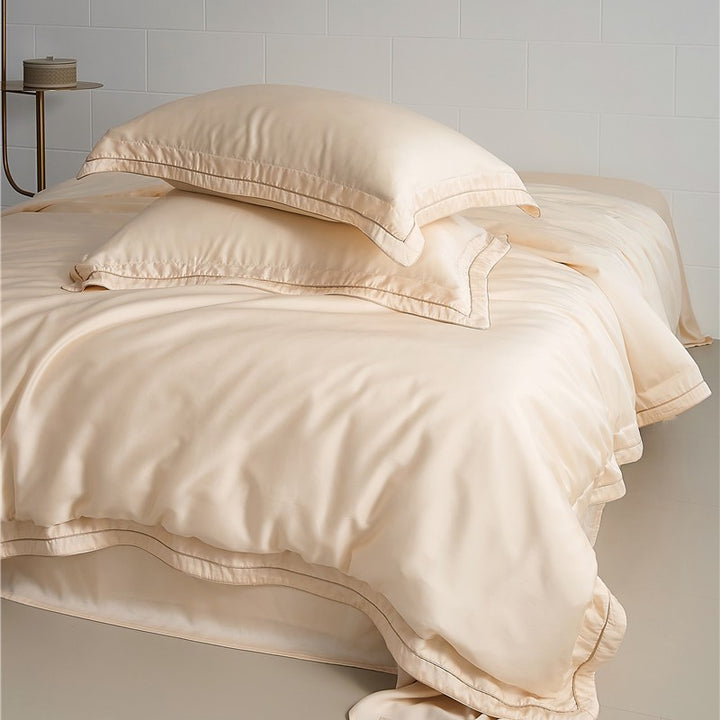 Luxurious bedding set made of long-staple cotton