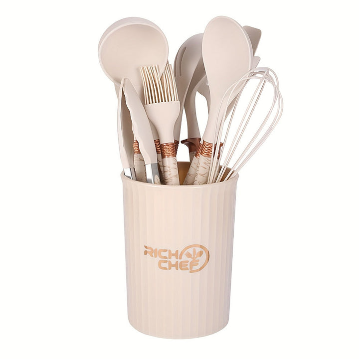 Stornfield | Kitchen - The Joy of Cooking with the Stylish Silicone Utensil Set