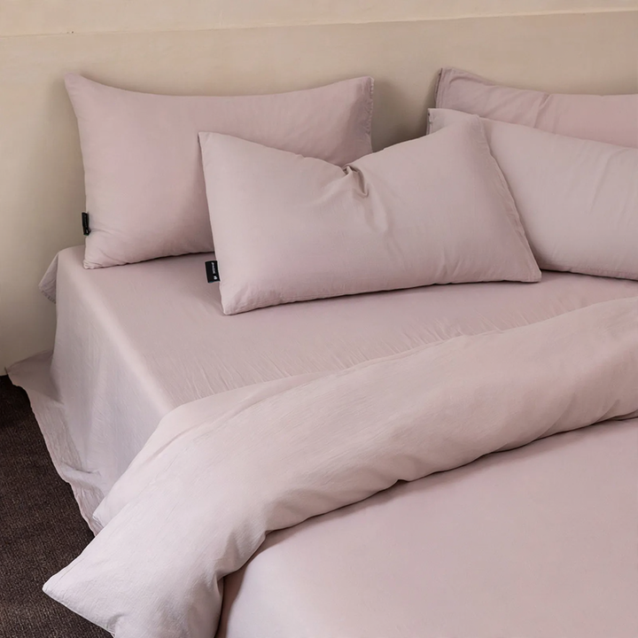 Cotton gauze bedding set, 4 pieces, antibacterial