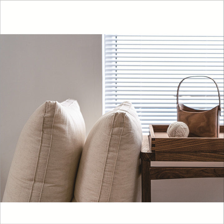 Cotton pillow, rectangular, 48 x 74 cm