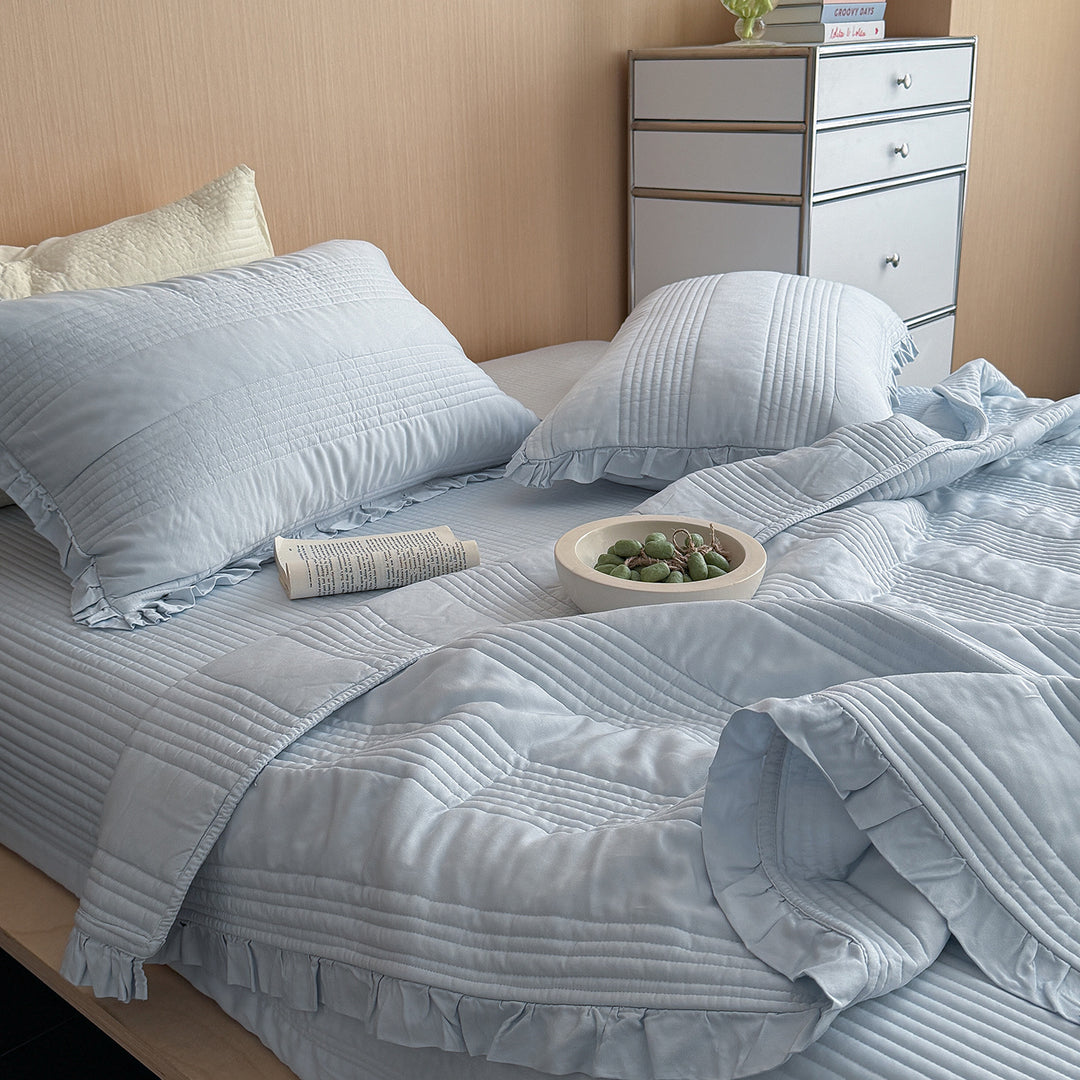 Bedspread set, 3-piece, modal, summer weight