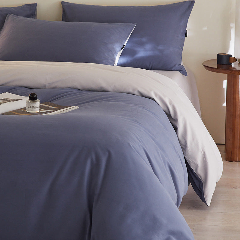 Brushed Cotton Bedding Set, 100 Thread Count