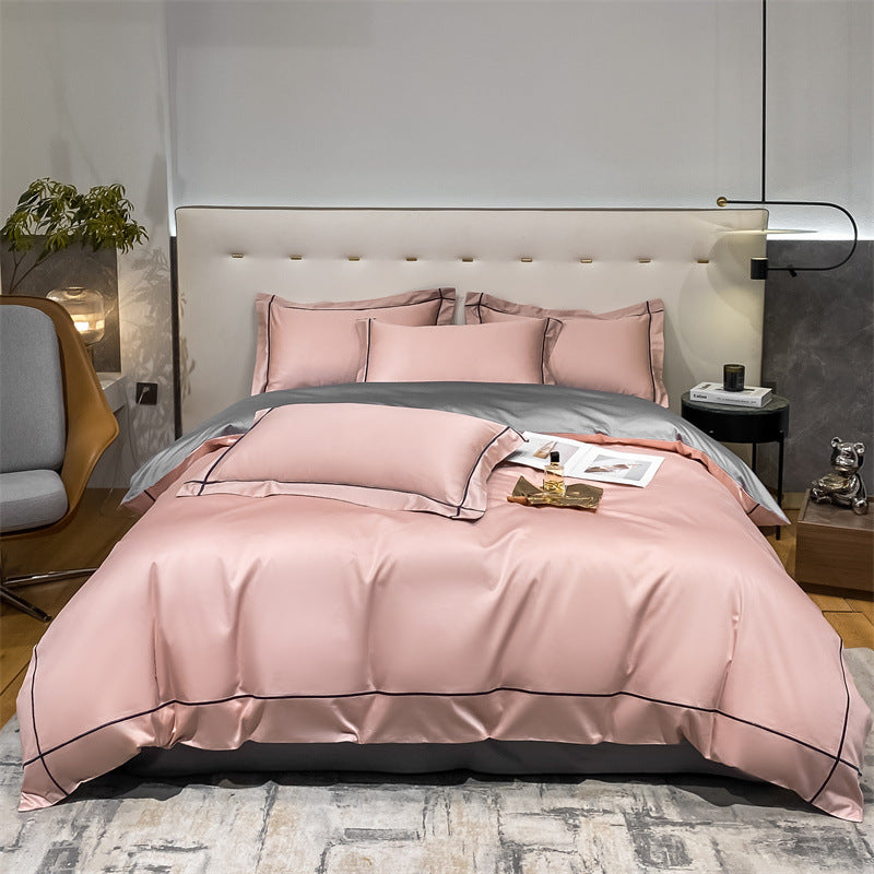 Luxurious bedding set, long-staple cotton, satin weave