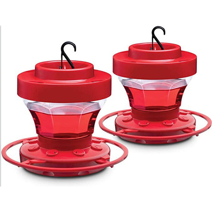 Hanging bird bath for outdoor use