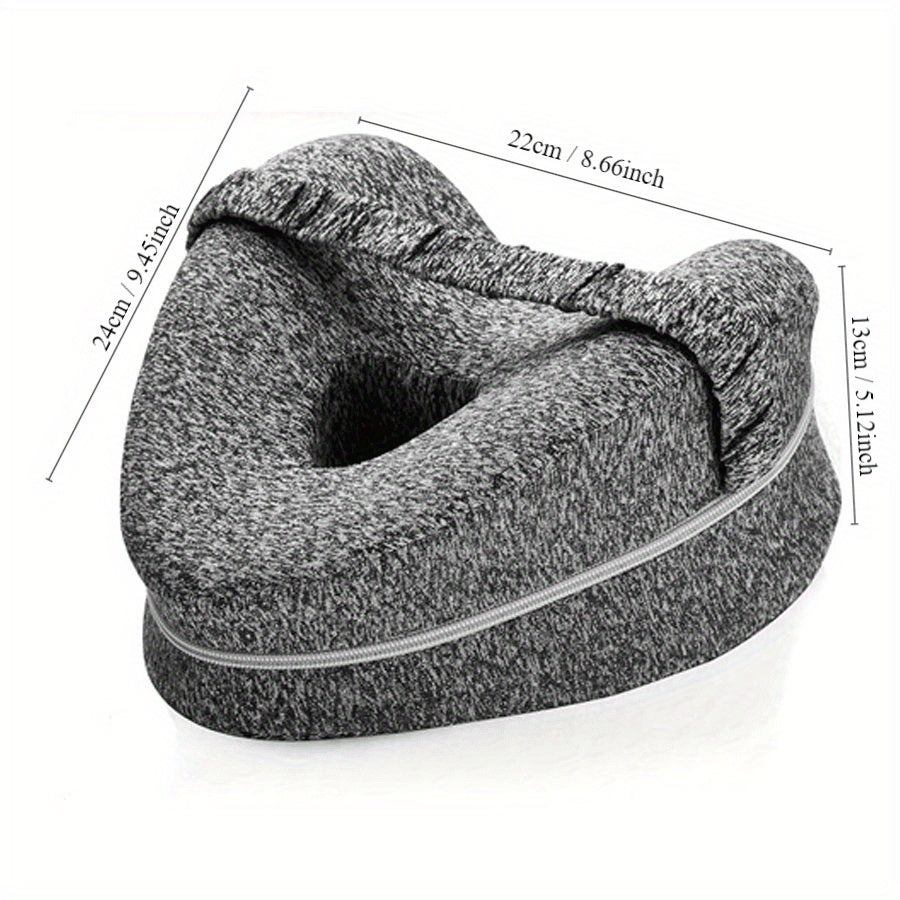 Ergonomic Knee Pillow for Side Sleepers - Supportive Memory Foam with WashaStornfielde Cover | Stornfield