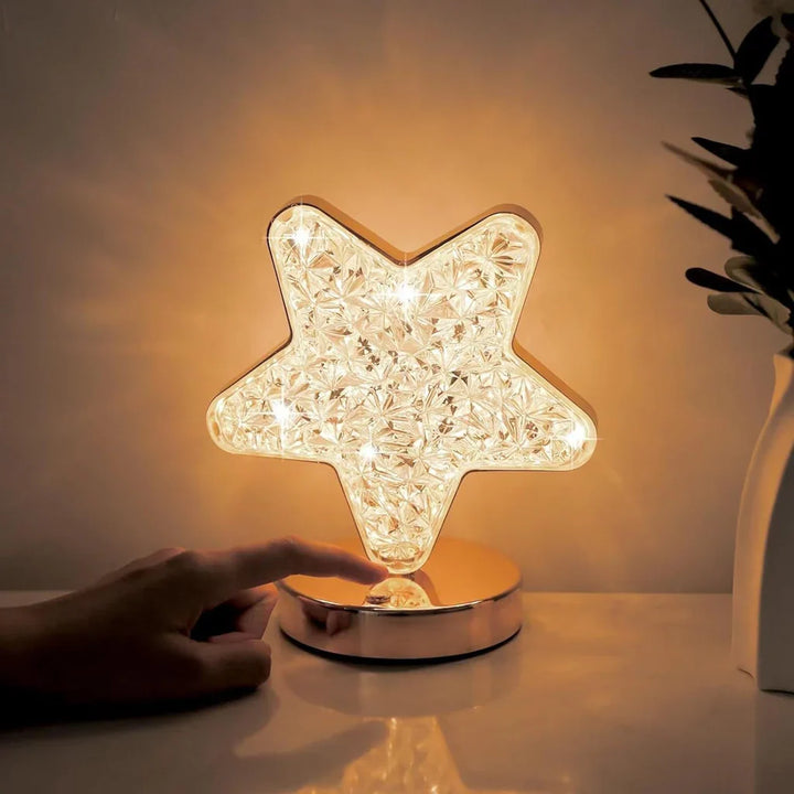 Magical Crystal Table Lamp with Dimmer - Celestia | Stornfield