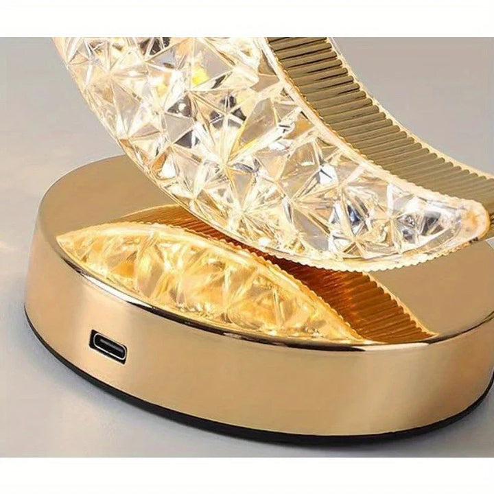Magical Crystal Table Lamp with Dimmer - Celestia | Stornfield