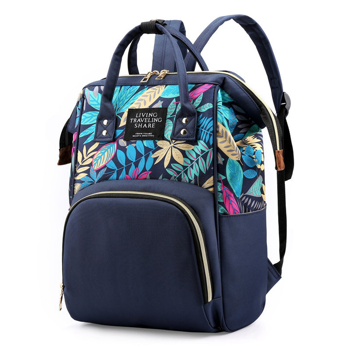 Stylish Floral Design Backpack Stornfield