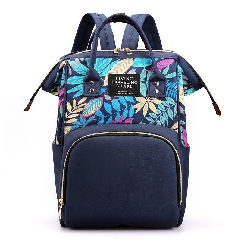 Stylish Floral Design Backpack Stornfield