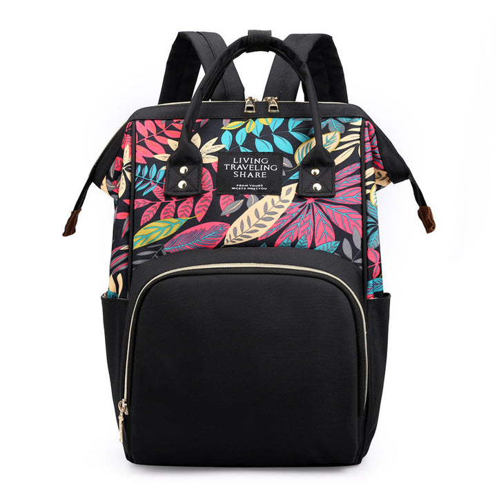 Stylish Floral Design Backpack Stornfield