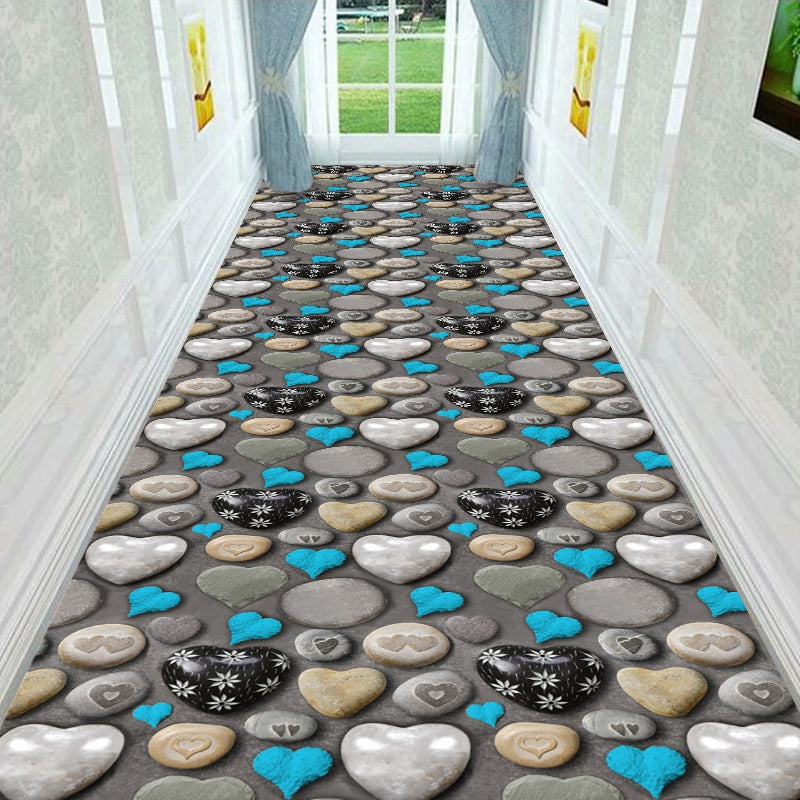 Decorative 3D Water Style Area Rug Stornfield