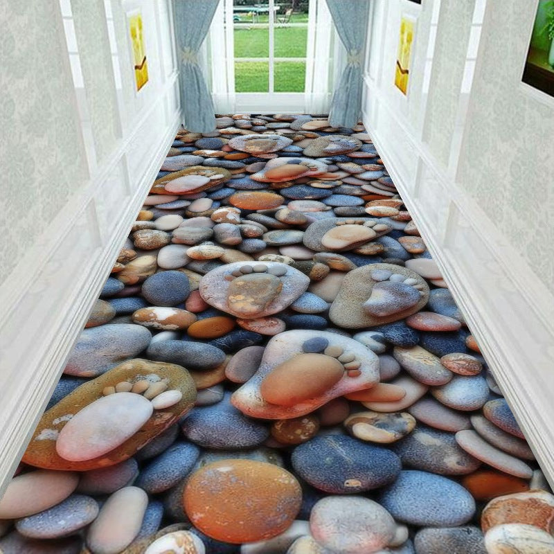 Decorative 3D Water Style Area Rug Stornfield