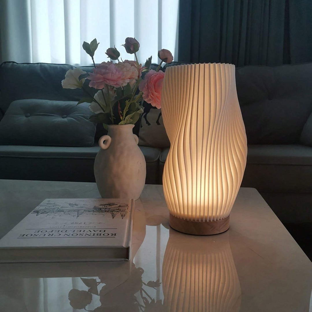 Wave-Shaped Ambient Lamp - Sofia | Stornfield