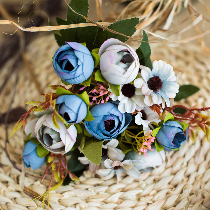 Realistic Faux Peony Bouquet