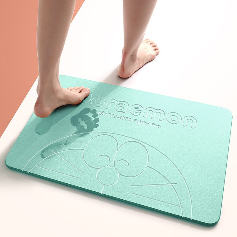 Cartoon-Themed Soft Bath Mat