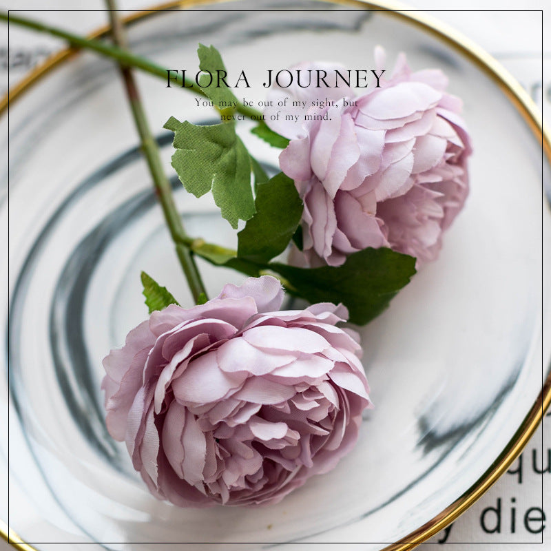 Elegant Decorative Faux Flower Stem