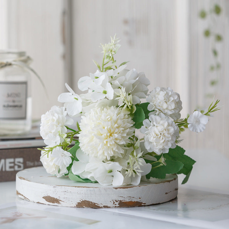 Lifelike Lavender Floral Arrangement
