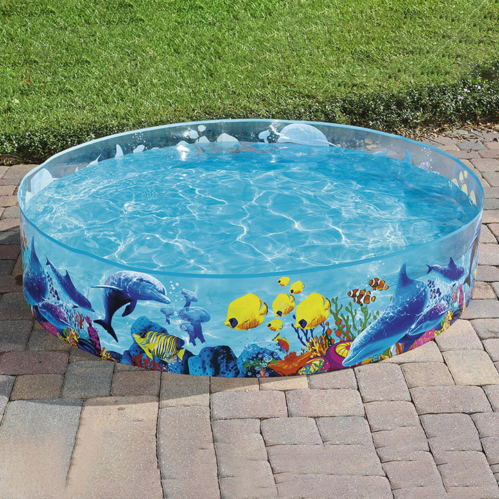 Women's Inflatable Children's Pool with Maritime Underwater Design Stornfield