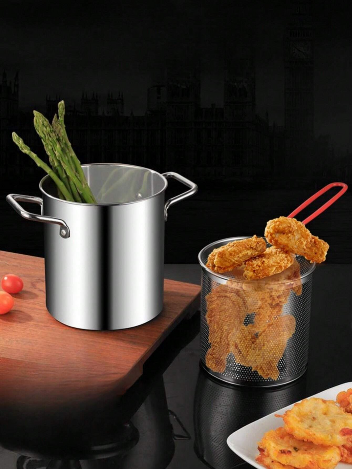 Stainless Steel Deep Fryer | Enjoy Crispy Foods with Less Oil | Stornfield