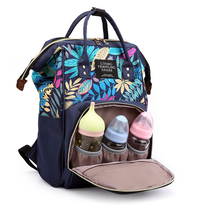 Stylish Floral Design Backpack Stornfield