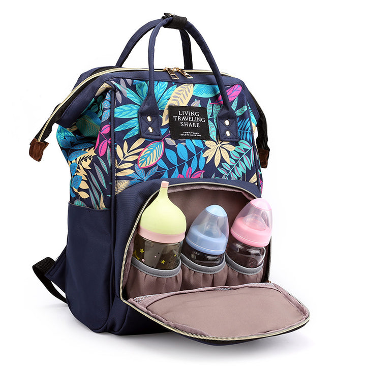 Stylish Floral Design Backpack Stornfield